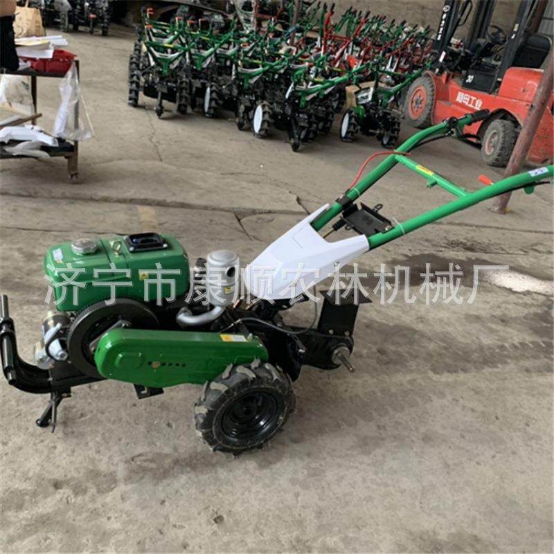 101底盘柴油微耕机 8力马四驱柴油旋耕旋机 湖GNM轻便南柴油耕机