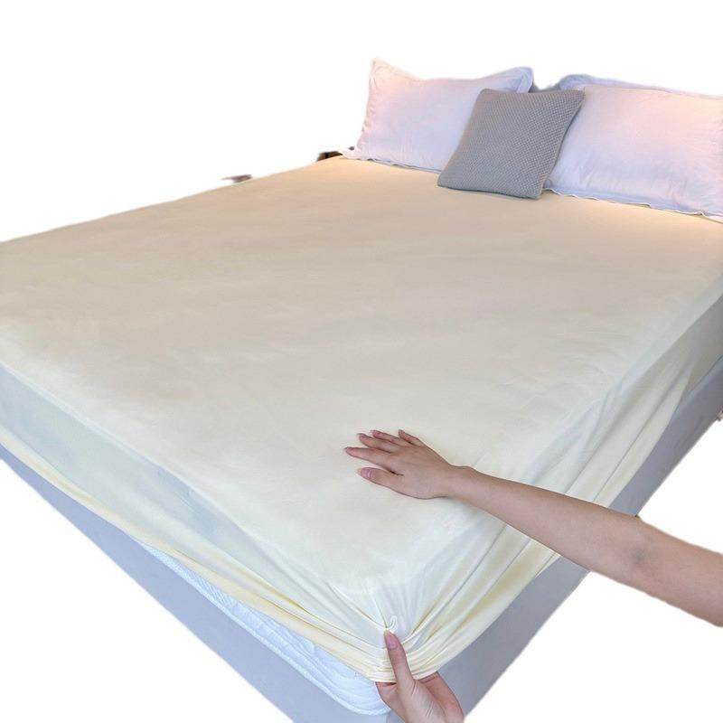 新款云柔针织棉单床笠360度全包围床套防尘隔脏罩床垫保护罩床品,床上用品,床裙,淘宝优惠券,粉丝福利购,淘宝优惠卷