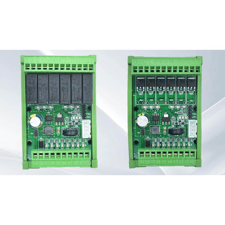 plc工控板FX2N-6/10/14/20/MT/MR简易微小型可编程控制器包邮