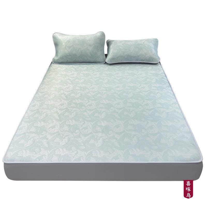 凉席冰丝席床笠单件夏季2025新款床垫套保护罩床套罩三件套,床上用品,冰丝席,淘宝优惠券,粉丝福利购,淘宝优惠卷