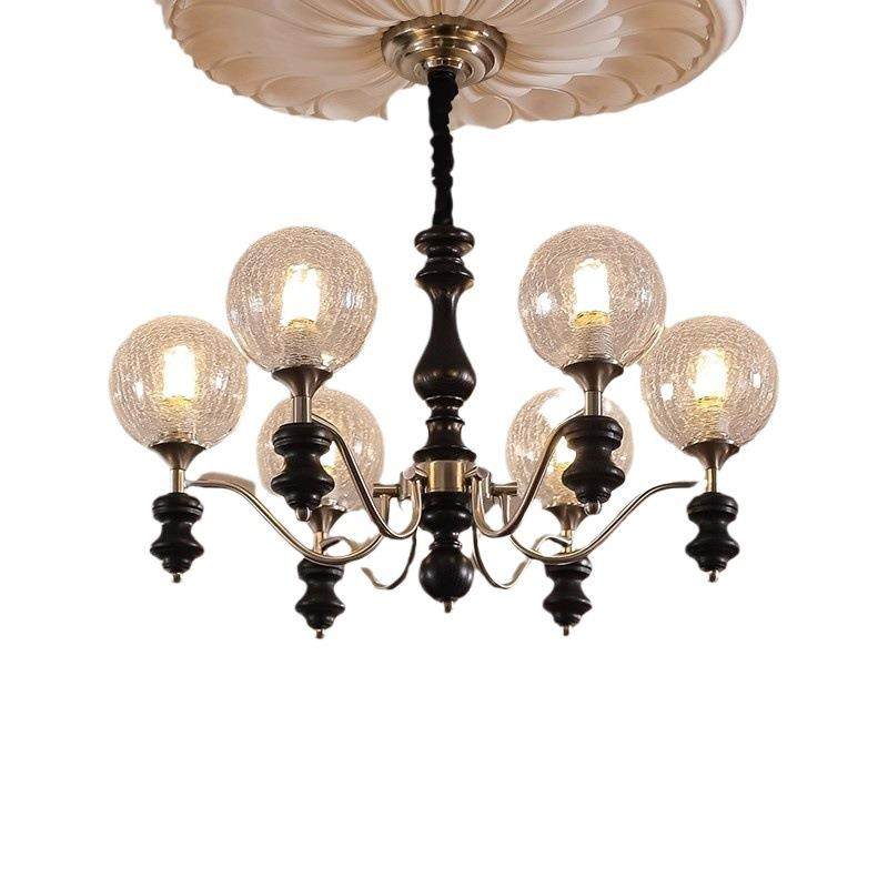 美式客厅吊灯现代中古风设计师大厅主灯2024新款法式复古卧室,家装灯饰光源,智能吊灯,淘宝优惠券,粉丝福利购,淘宝优惠卷