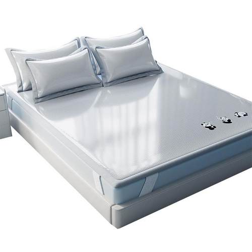 凉席夏天2025新款席子冰丝凉席母婴级草席床垫床单床笠三件套