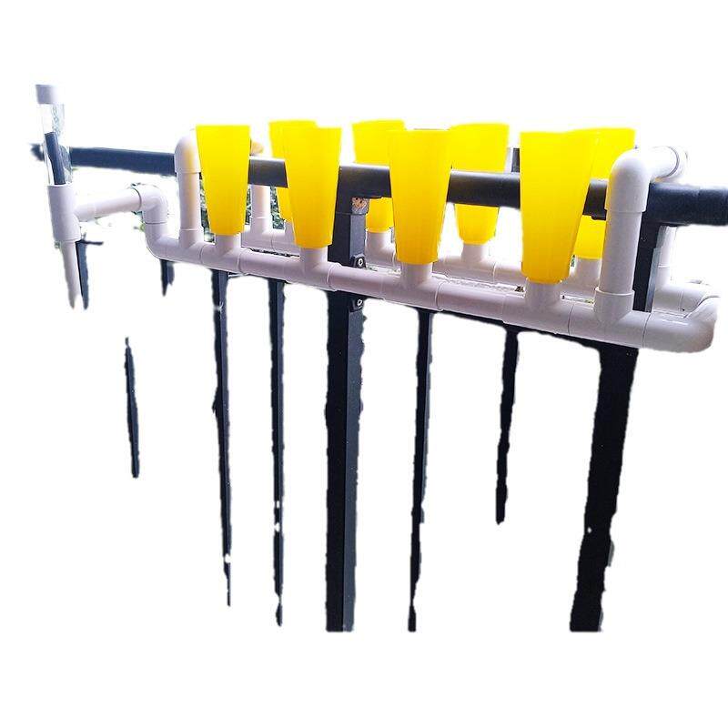 阳台栏杆挂式花架悬挂花盆架窗台挂架护栏绿萝花架子鱼菜共生系统