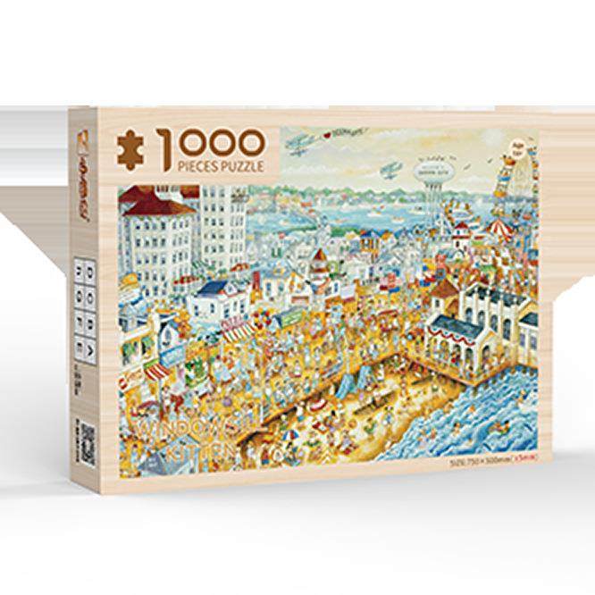 成人木质拼图1000片外贸窗台猫拼图个性厂家生产加工贴标,玩具/童车/益智/积木/模型,拼图/拼板,淘宝优惠券,粉丝福利购,淘宝优惠卷