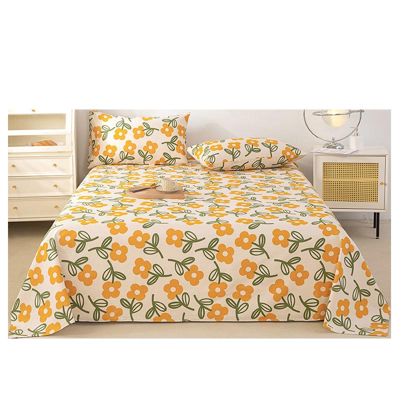 纯老0粗布床单1AL90109720x3cm多棉规2格