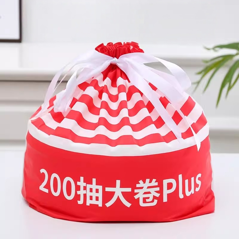 小丑橘一次性洗脸巾美容院洁面巾干湿两用擦脸清洁珍珠纹加大加厚