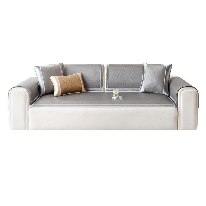 严选夏凉凉品藤席坐垫夏天款冰垫202新5款防滑严选-林沙发盖垫沙