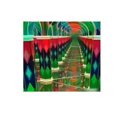 玻璃镜花宫幻境空间艺术馆景区网红打卡魔幻室内大型网红镜子迷宫