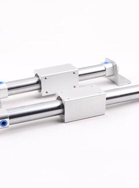 磁偶式无杆气缸CY1B20/CY3B25/32-100-200-300-400RMS20X20X25X40