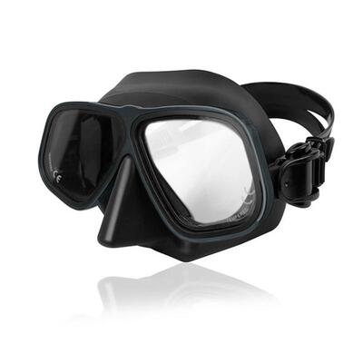 新款铝合金低容积自由潜潜水镜水肺潜水镜硅胶舒适型可配近视