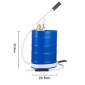 手动机油加注器手摇机油齿轮油带桶注油器手压式 汽车机油加油器