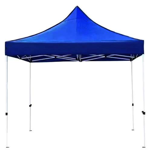 3x3户外四脚摆摊活动广告帐篷半自动四角折叠尖顶活动遮阳伞定制