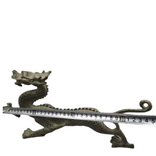 古董古玩仿古铜加厚老铜立体龙摆件铜器怀旧乡下收藏老货老物件