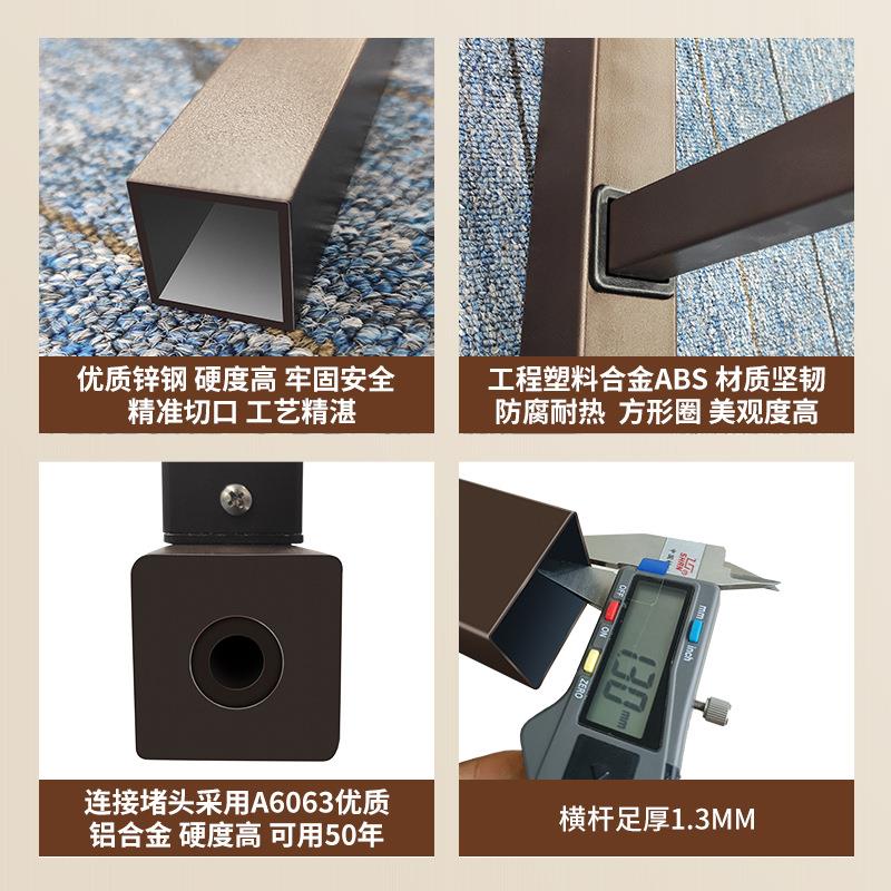 儿童宠物防护栏阳台飘窗落地窗家用免打孔窗户栏杆老人安全防护门