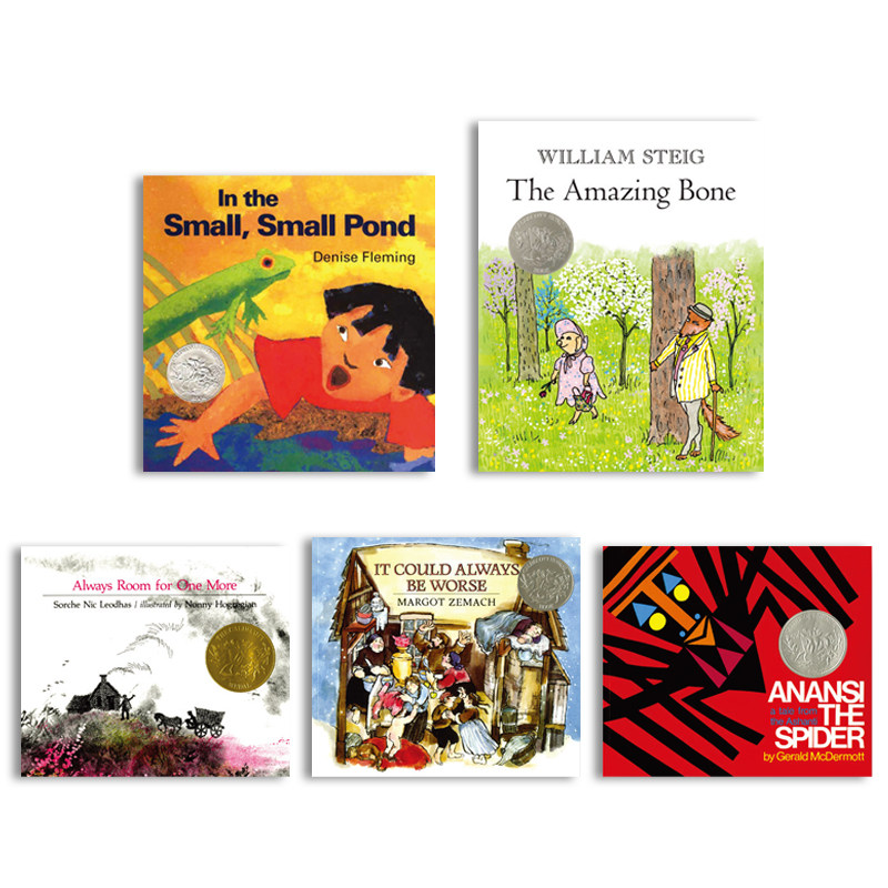 【现货秒发】英文原版 获凯迪克大奖的10本套装绘本 Caldecott Award Winning 10Book Pack 图画故事趣味英语阅读启蒙儿童绘本书籍