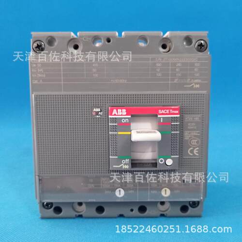 ABB断路器XT2S 160 TMA100-1000 FF 4P断路器塑壳断路器