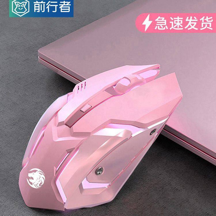 前行者电竞无线静音发光鼠标