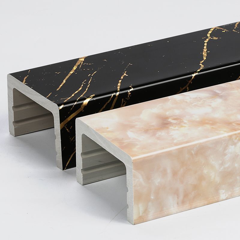 隔断pvc浴室大理卫生间防水基石地面字型挡水条阻水隔水一淋浴房