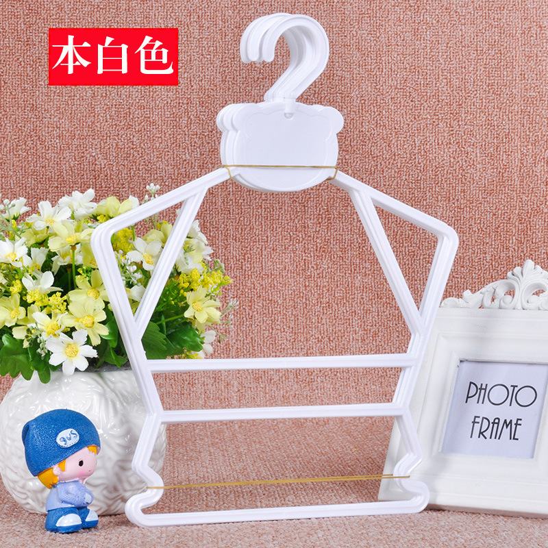 宝宝衣架儿童小童婴儿塑料收纳家用彩色衣挂套装