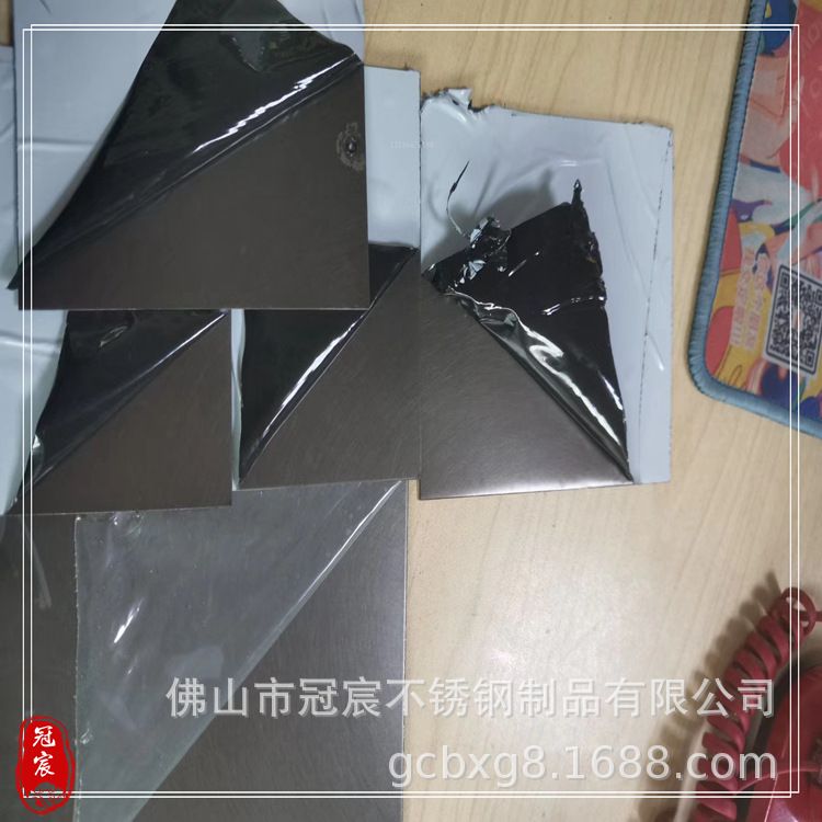 装修用古铜乱纹不锈钢板 发黑做旧仿铜拉丝板 304 201镀铜