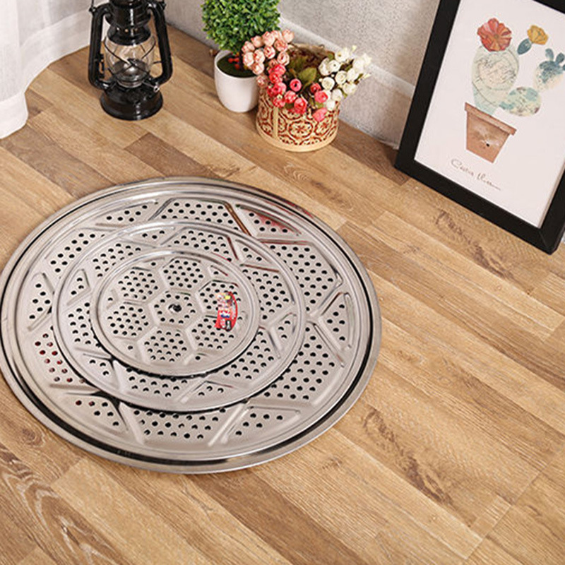 不锈钢蒸片蒸盘蒸架蒸屉蒸笼片馒头垫家用炒锅隔层蒸格蒸锅蒸薇妍