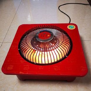 木质取暖器烤火炉家用电火炉碳纤维烤火箱新款取暖炉办公室烤