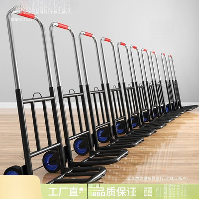手拉车折叠便携行李购物买菜拉货载重王小拉小推车家用款实用