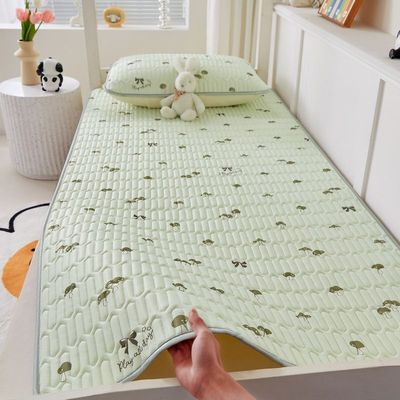 乳胶凉席夏季软席子学生寝室单双人上下铺凉感席床垫可水洗冰丝席