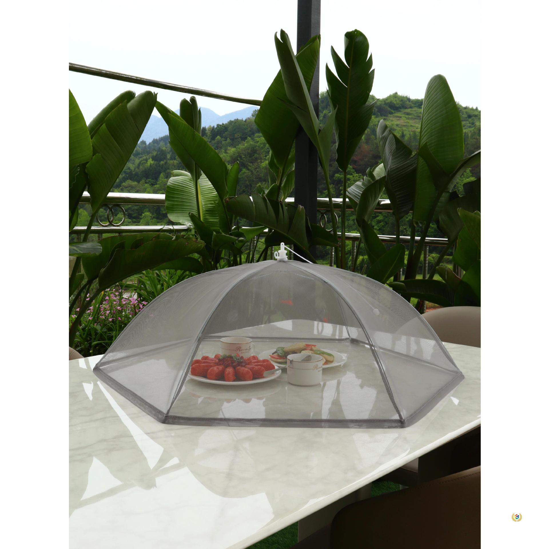 菜罩加大号防蝇饭菜盖家用折叠饭桌上盖菜的纱罩餐桌罩子罩桌