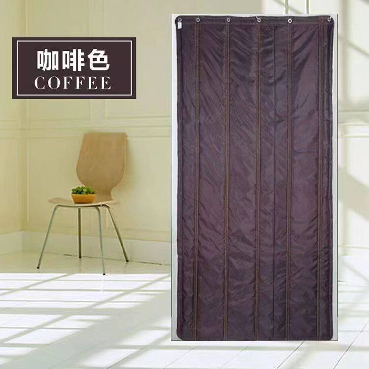 冬季棉门帘加厚挡风保温防水店铺商用商场大门帘隔断隔音厚棉帘子