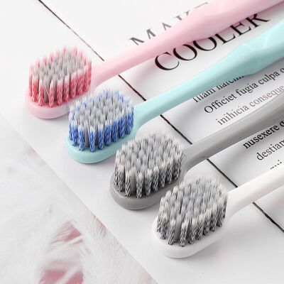 高颜值牙刷软毛成人家用高档男女家用细毛