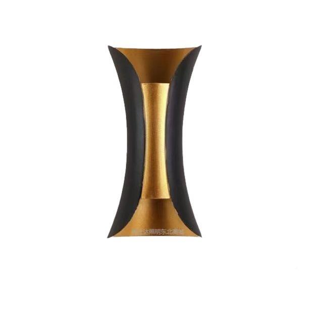 户外灯灯蝴蝶防壁水围墙别墅庭院酒店室外花园极简现代轻床奢头灯