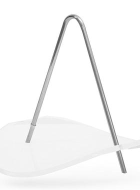 北欧ins水果盘创意现代亚克力秋千金属架托盘样板间摆件软装饰品