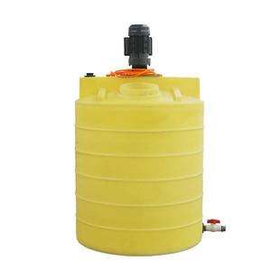 5T搅拌桶PE加药箱锥底1吨全自动加药装置方形加药桶10塑料搅拌罐