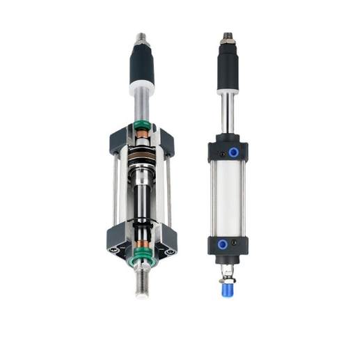 大推力可调行程标准SCJ气缸小型气动scj324050-100150200