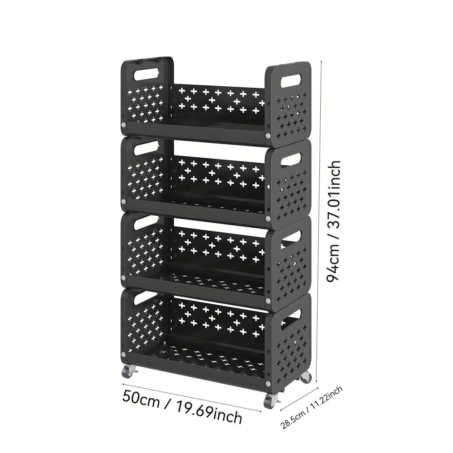 热销厨房菜篮子置物架家用小推车多层落地水果蔬菜零食移动收纳架,收纳整理,书桌收纳置物架,淘宝优惠券,粉丝福利购,淘宝优惠卷