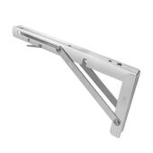 304不锈钢折叠隔板比利支架墙上家用托架直角层板活动置物架五金