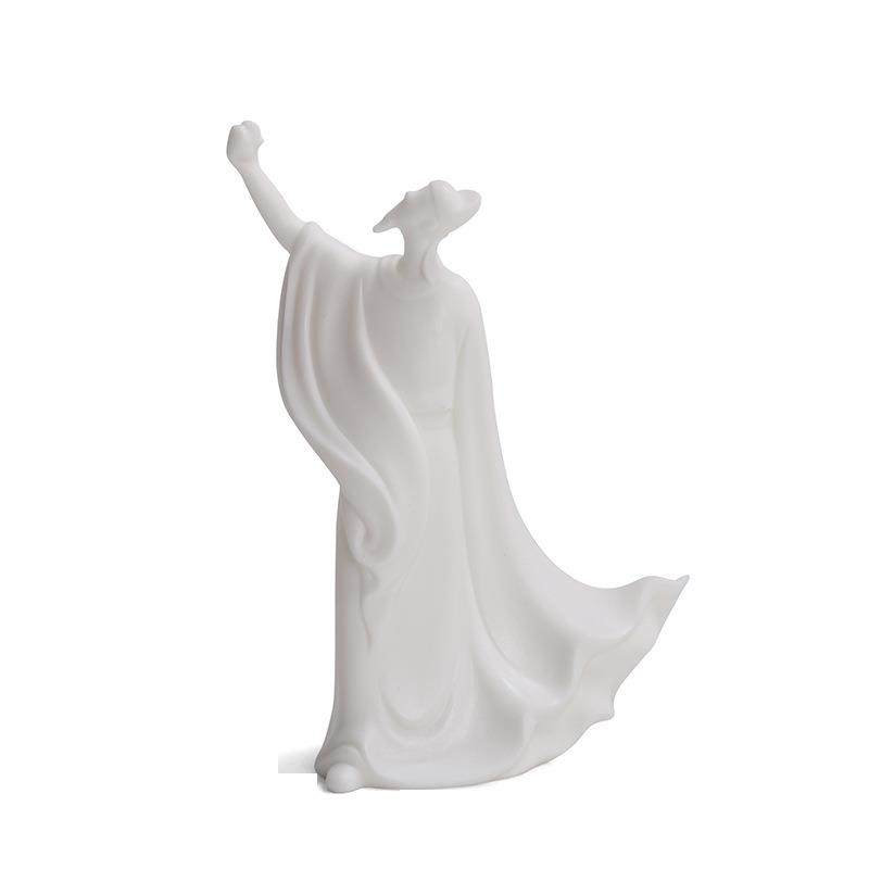 李白醉酒陶瓷摆件创意新中式古风人物家用室内书架装饰禅意工艺品,橡塑材料及制品,工业陶瓷,淘宝优惠券,粉丝福利购,淘宝优惠卷