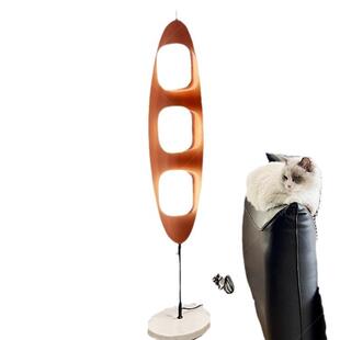 新款中古客厅沙发落地灯卧室创意帆船设计美式立式复古餐厅装饰落