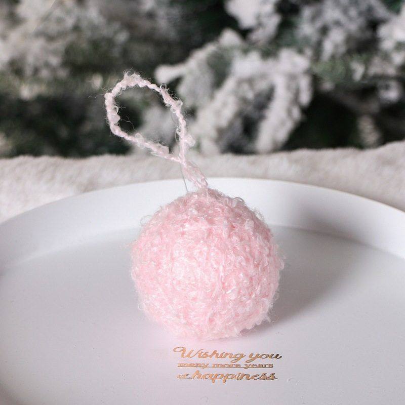 圣诞球5cm毛线球圣诞挂件球christmas toy粉紅色的聖誕球圣诞挂件,节庆用品/礼品,圣诞装饰品,淘宝优惠券,粉丝福利购,淘宝优惠卷