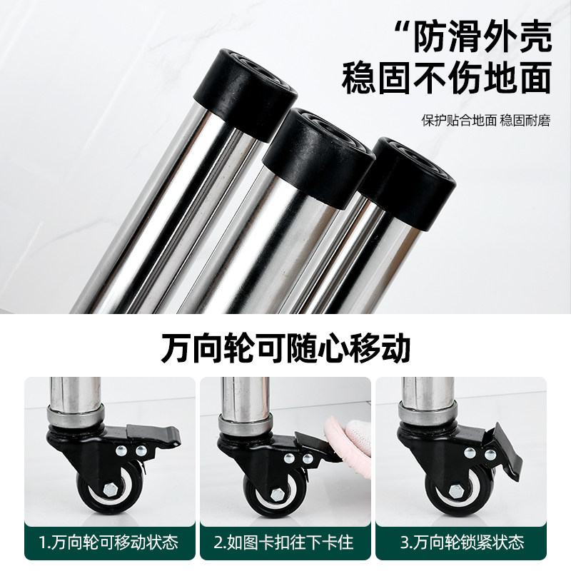 移动保温桶架水桶架蒸桶架开水桶汤D桶架商用可推车移动底座蒸笼