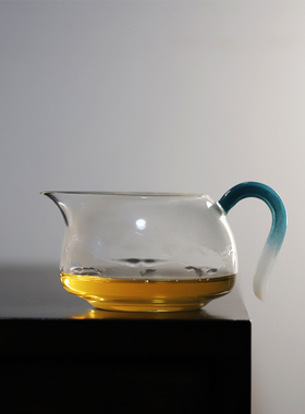 玻璃公道杯 高硼硅玻D璃 异形 260cc