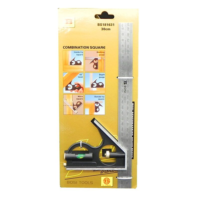 直角尺万用高精度木工角p度尺多功能加厚不锈钢45度90度活动组合