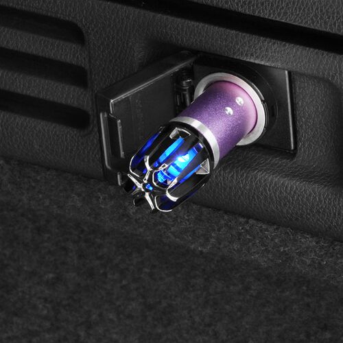 除甲醛烟味异味过滤器PrM2.5汽车氧吧发生器车载负离子空气净化器