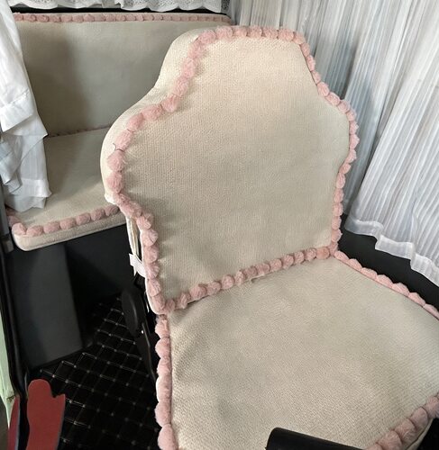 雅迪EV301EV306专用三轮车座套雪尼尔可水洗亚麻皮革脚垫
