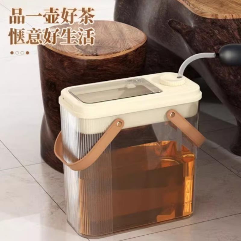 茶水桶家用茶渣过滤废水桶茶道茶具配件排水管茶叶茶水分离垃圾桶