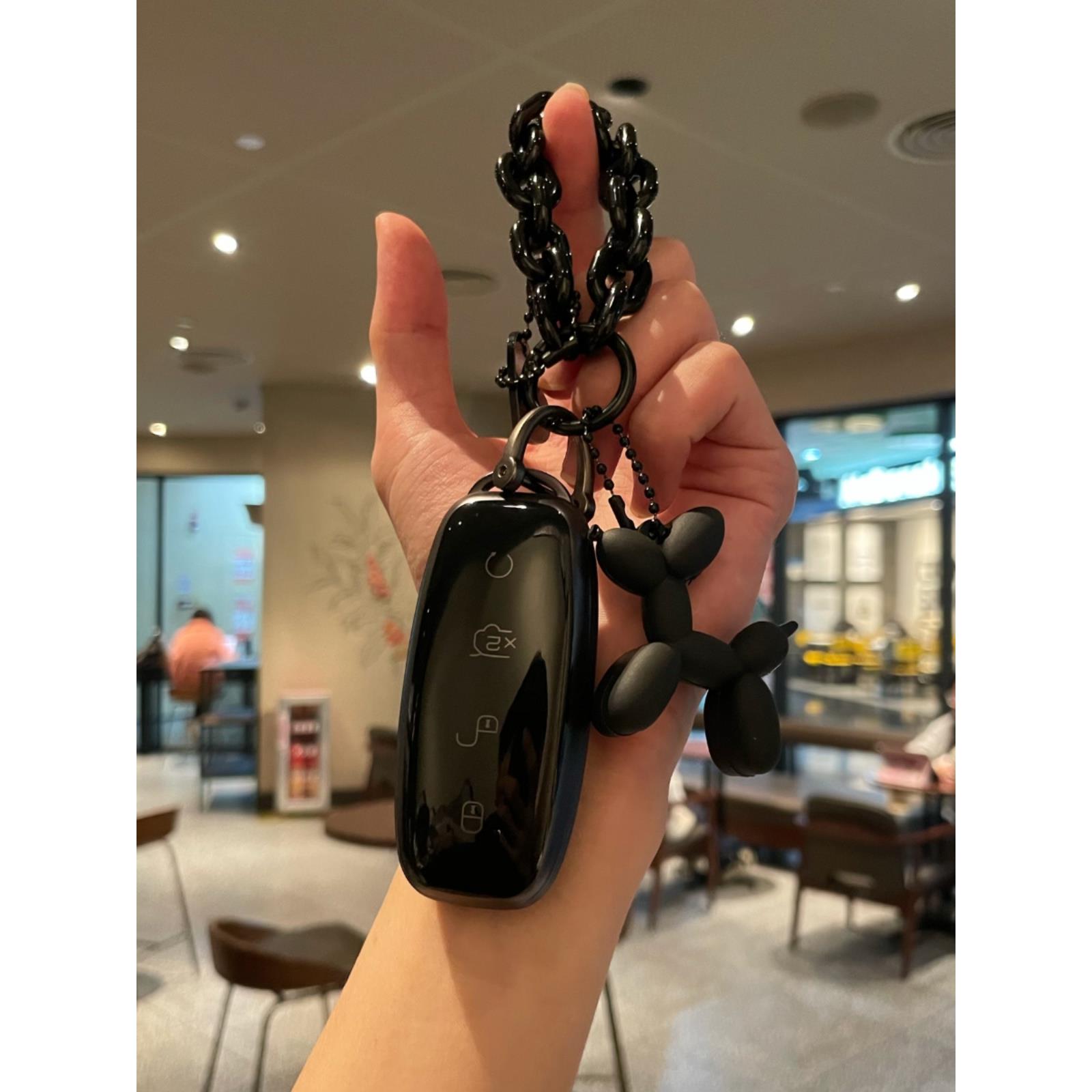 适用于腾势d9钥匙套腾势n7/n8新能源车高档男女全包遥控24款壳扣