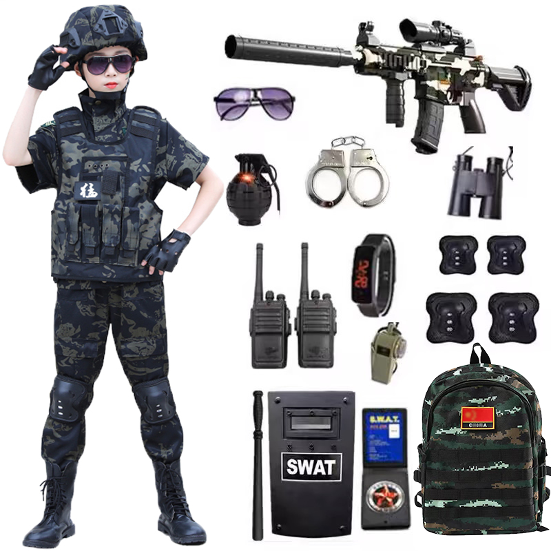 夏季短袖特种兵迷彩军训教官服