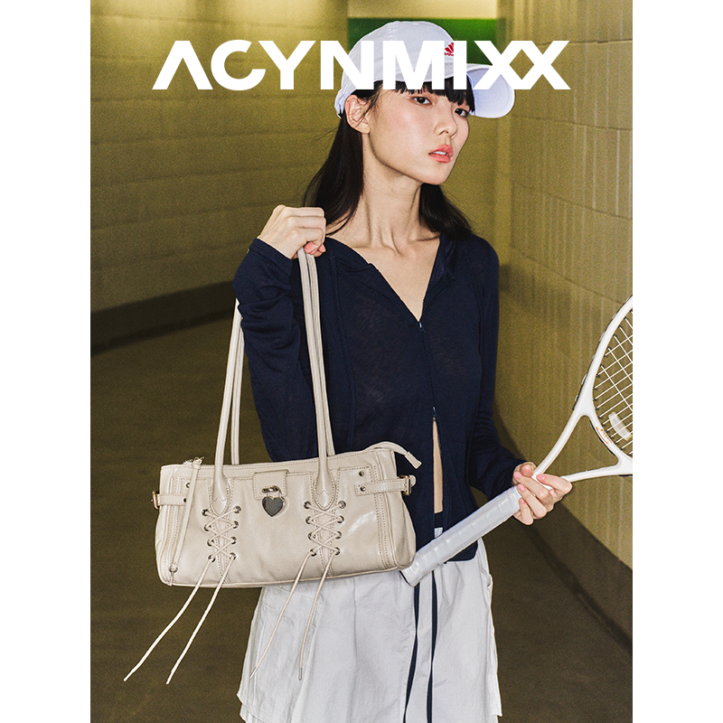 高级感轻奢法棍包单肩腋下包