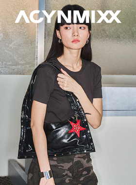 Acynmixx扭扭包2025新款原创小众单肩腋下包女甜酷高级感手提包